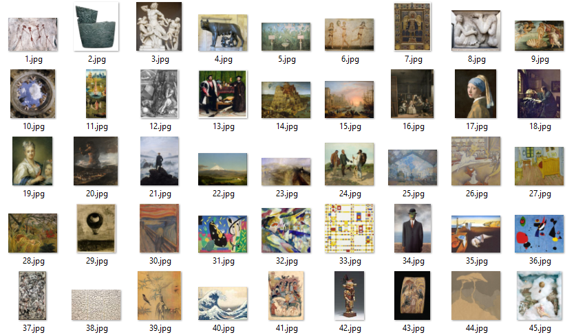Page De Garde Corpus D'oeuvres Art Meef